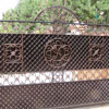 Узорчатые кованые ворота
